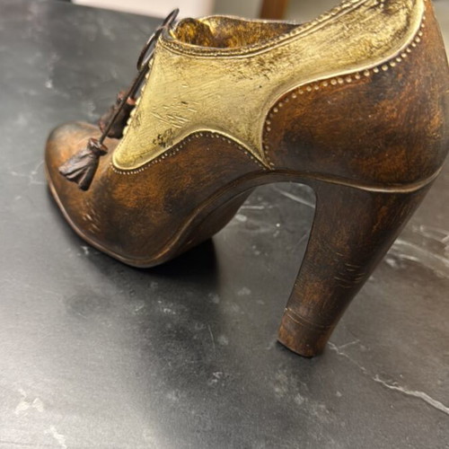 Decorative shoe like new for living room
