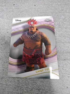 Disney Topps Chrome Chief Tui like new