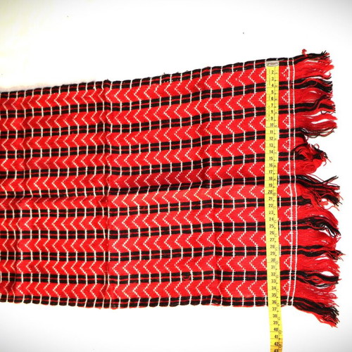Handwoven Wool Textile Primitive Original 68x36cm SAR146 New