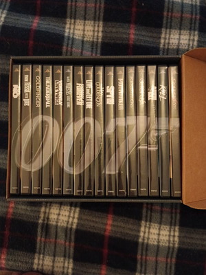 James Bond 007 συλλογή 16 DVD σαν καινούργιο, δράσης με υπότιτλους