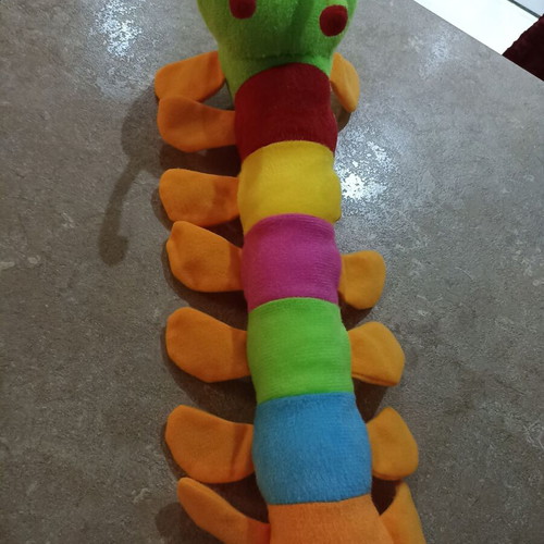 Plush Caterpillar Toy new, about 40cm
