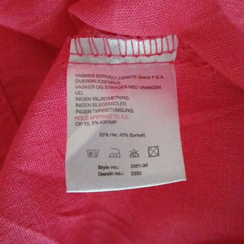 Fransa dress like new, linen, pink, size S