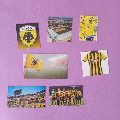 AEK stickers like new, set