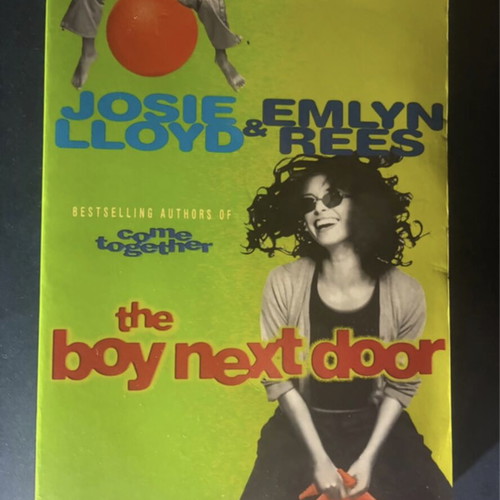 The Boy Next Door paperback book used, Josie Lloyd & Emlyn Rees