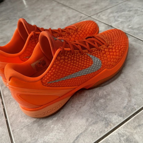Nike Kobe 6 Protro Total Orange shoes like new