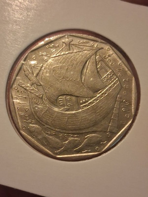 Νόμισμα 50 Escudos 1987 σαν καινούργιο, Πορτογαλία