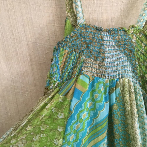 Y2K fairy midi dress with beads, Indian emporium, size M