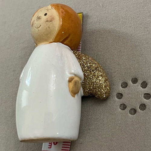 Angel used handmade decorative with glossy finish