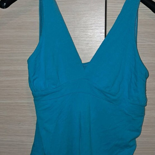 Blue t-shirt used, one size