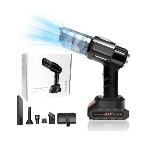 Cordless Electric Handheld Vacuum Cleaner new with 6 attachments