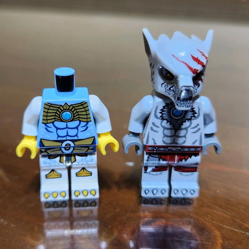 Lego Legends of Chima 2 figures used