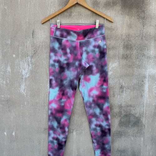 Adidas legging used, multicolor, size S-M