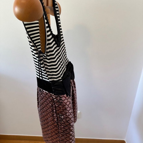 Miss Selfridge dress new with sequins and satin details size UK 10