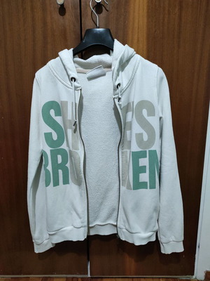 White cardigan small