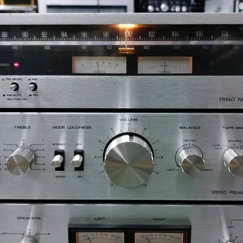 Toshiba SC 330+SY 330+ST 330+PC330 used, cassette deck needs service
