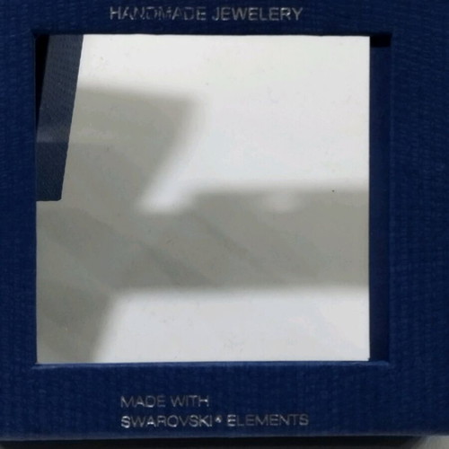 Swarovski Elements Neoglory Heart Necklace purple like new