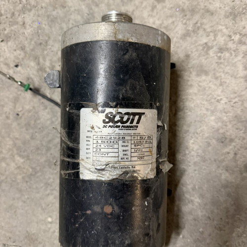 Electric motor 24 V used