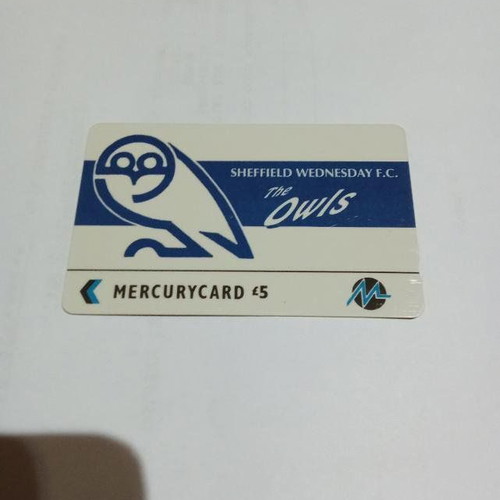 Sheffield Wednesday Paytelco card like new