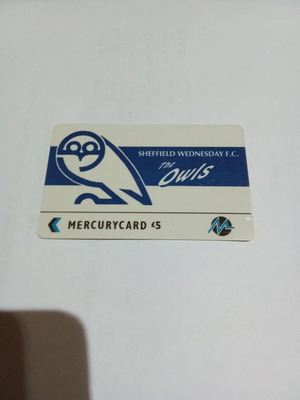 Sheffield Wednesday Paytelco card like new