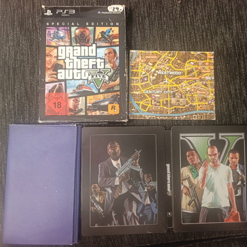 Grand Theft Auto V PS3 Steelbook Special Edition