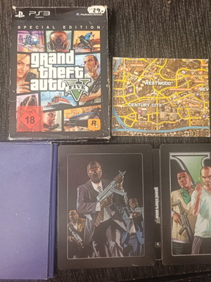 Grand Theft Auto V PS3 Steelbook Special Edition