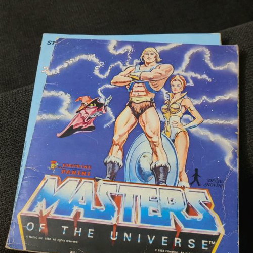 Χαρτάκια Panini Master of the Universe Σερβίας μεταχειρισμένα άλμπουμ