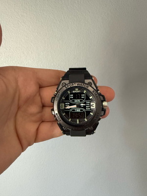 Sport Watch like new, black, unisex