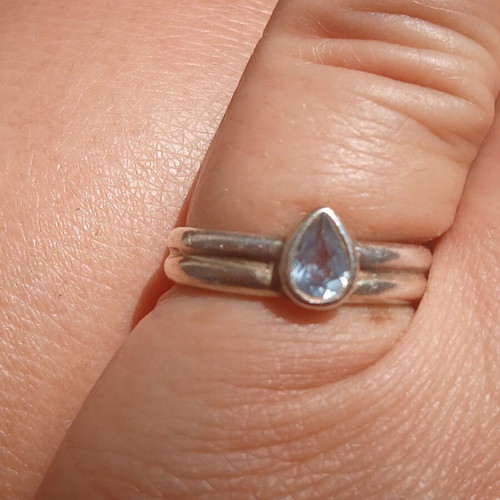 925 silver small ring, 16mm