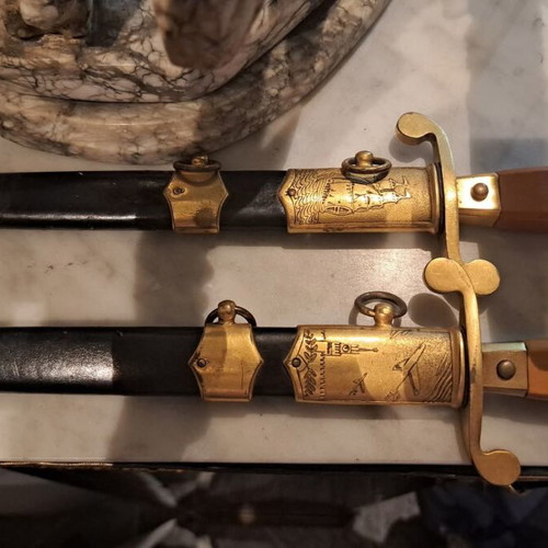 Soviet Naval and Air Force Officer Swords like new (1951 & 1953)