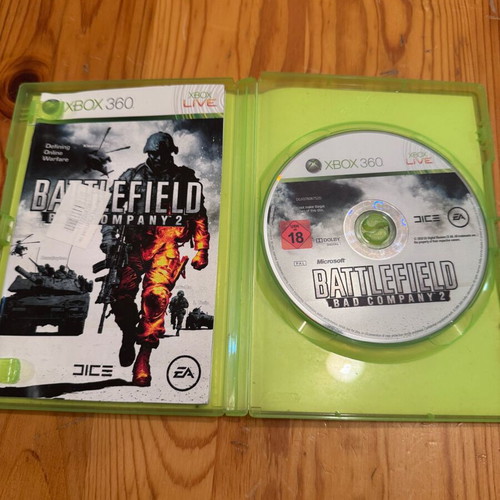 Battlefield Bad Company 2 Xbox 360 game like new