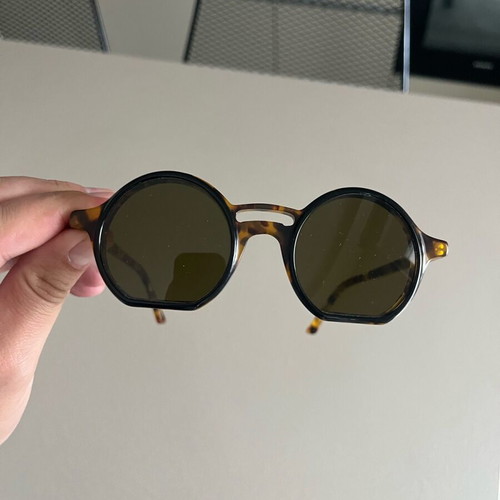 Essequadro Eyewear handmade sunglasses used, brown