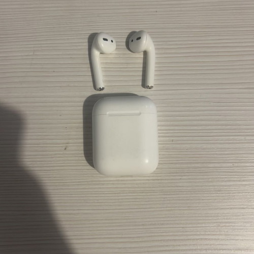 Apple AirPods 2nd Generation used, model A1602 with wired charging case