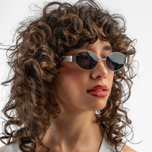 Red Raven Adriana Silver sunglasses like new, silver unisex