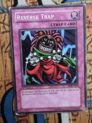 Reverse Trap κάρτα Yu-Gi-Oh! σαν καινούργιο