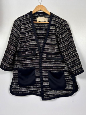 Vest by Malene Birger model Erista, black, size XL