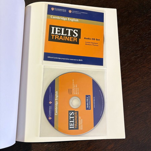IELTS Trainer book like new for preparation