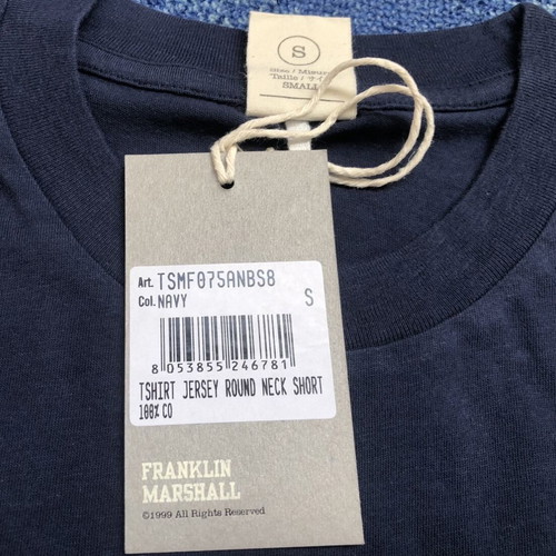 Franklin & Marshall T-shirt new men's cotton S and L