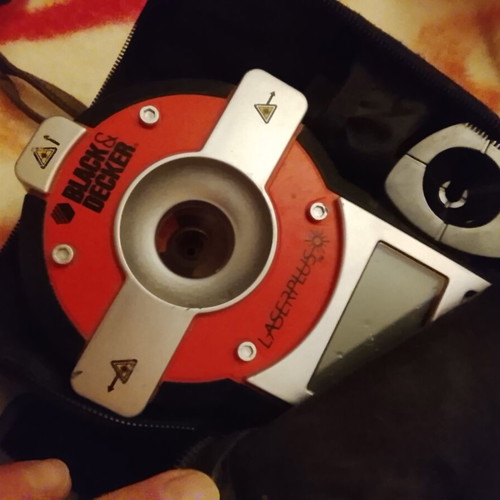 Black & Decker LaserPlus tool used