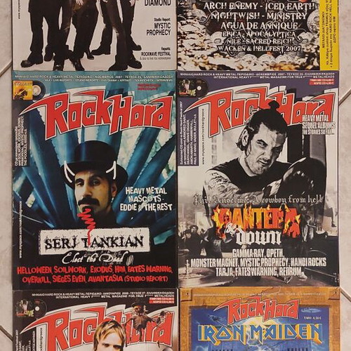 Rock Hard magazines complete set of 58 issues like new