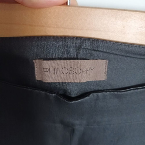 Philosophy wear leggings-pants new, size M 38 10, black