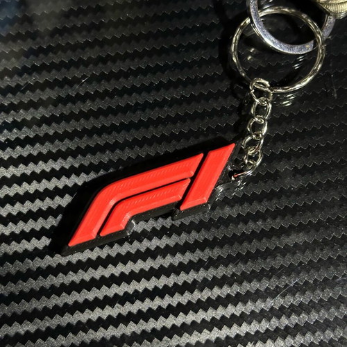 Formula 1 keychain new 3d printed