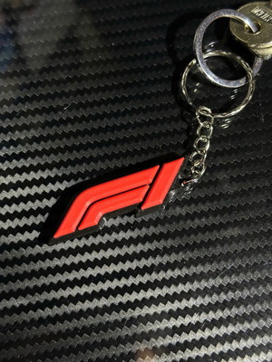 Formula 1 keychain new 3d printed
