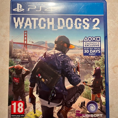 Watchdogs 2 PS4 like new with manual