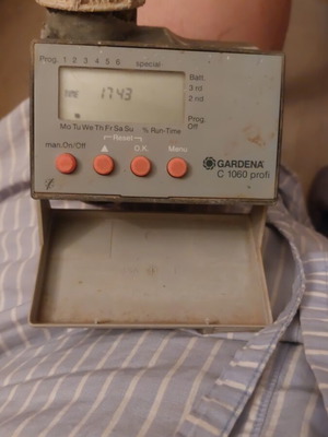 Gardena C 1060 Profi Automatic Battery Watering Timer like new