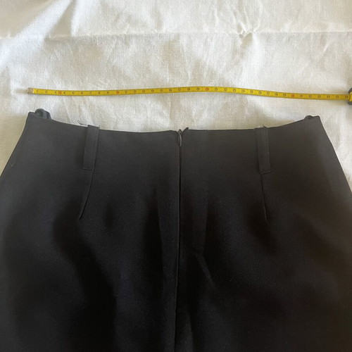 Black short skirt