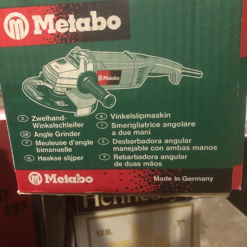 Metabo angle grinder 230mm 2500W new in box
