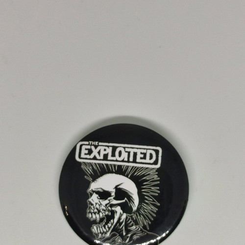 Exploited pin new, black and white