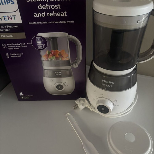 Philips Avent Premium 4-in-1 Steamer Blender like new for baby food
