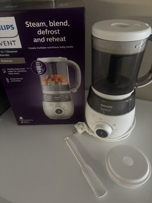 Philips Avent Premium 4-in-1 Steamer Blender like new for baby food