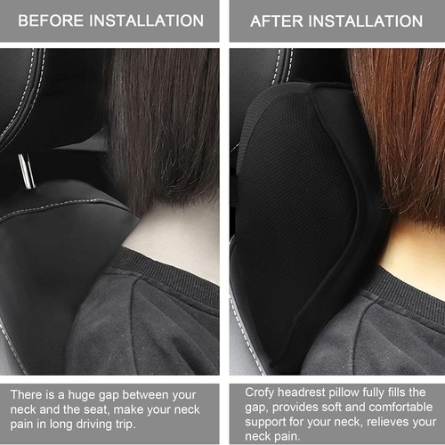 Orthopedic Neck Pillows set of 2 for car seats, new